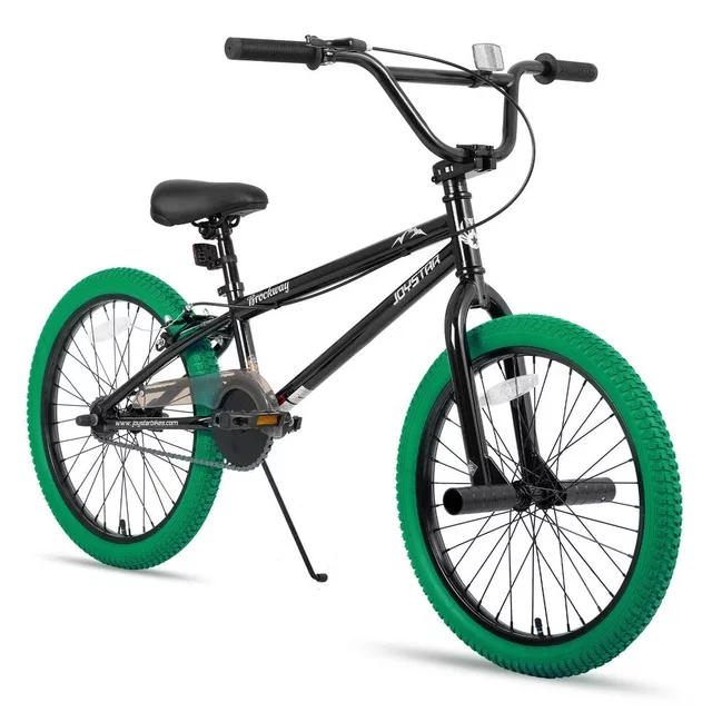 BMX kolo Joystar Brockway 24" - modro-černá - zeleno-černá