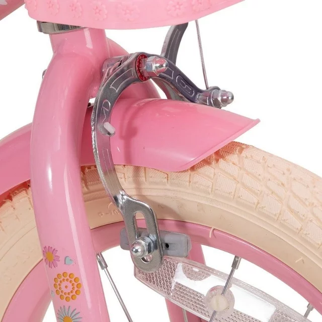 Dětské kolo Joystar Little Daisy 16" • 105-135 cm - růžová