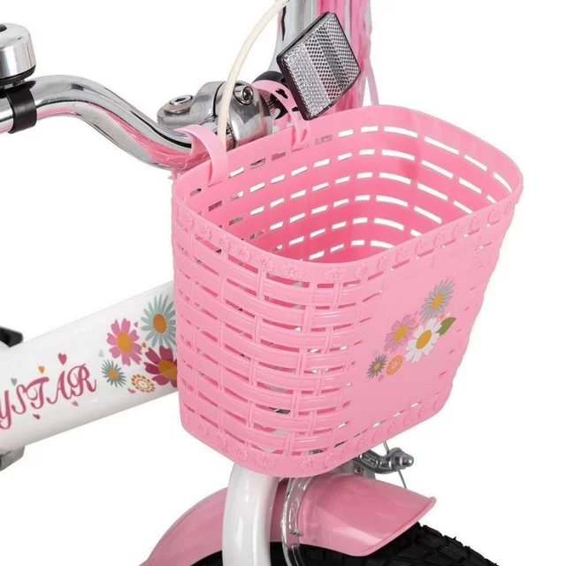 Dětské kolo Joystar Little Daisy 12" • 82-105 cm - bílá