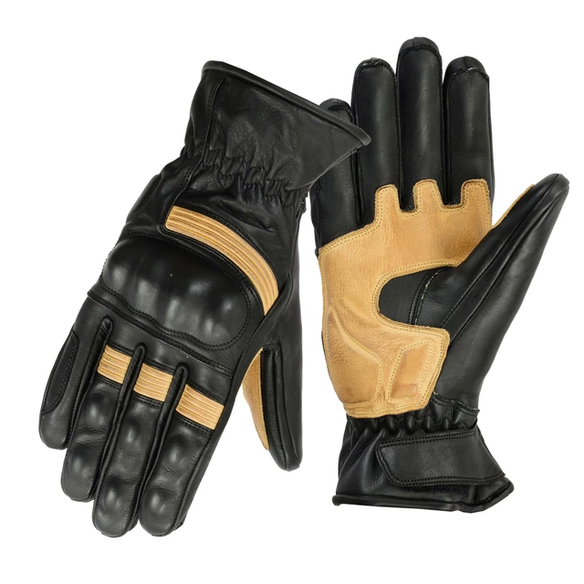 B-STAR Sonhel Motorrad Handschuhe - schwarz-beige - schwarz-beige