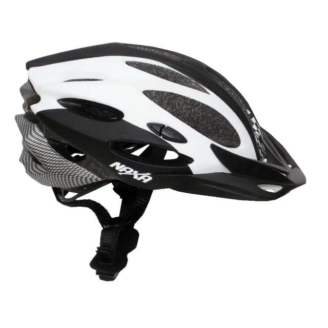 Bike helmet Naxa BX1 - Black-White - Black-White