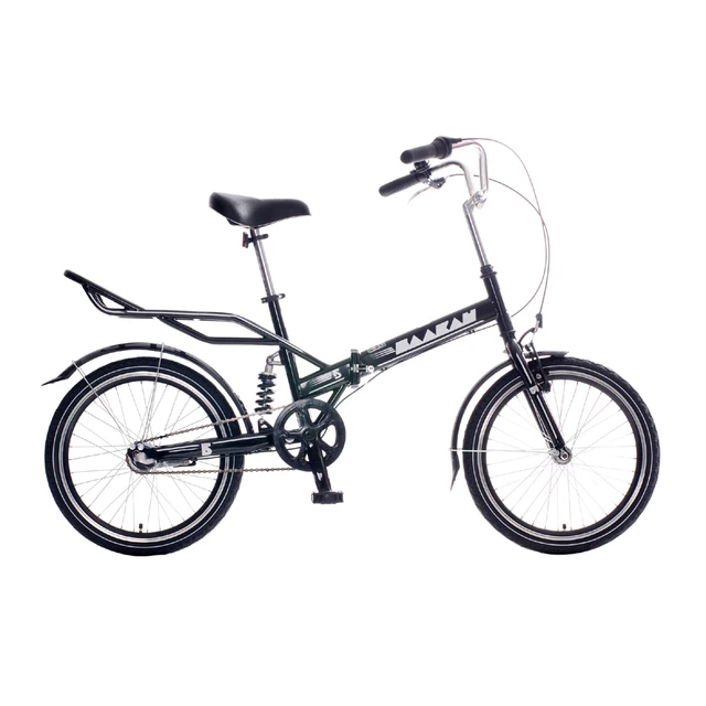 Odpružený skladací bicykel Reactor Comfort 20" - biela