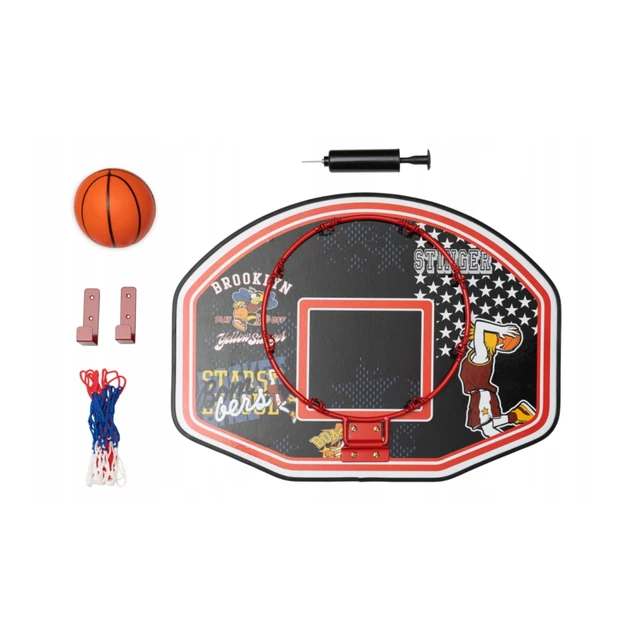 Basketball Hoop w/ Backboard & Ball Spartan