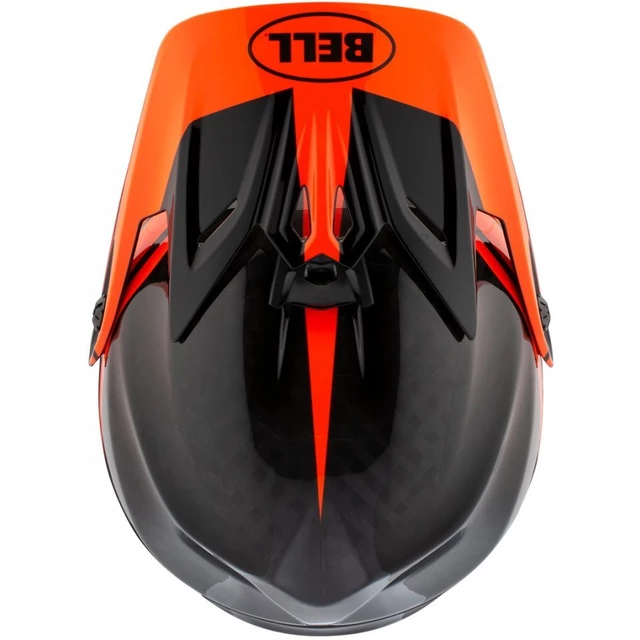 Motocross Helmet BELL Moto-9 - Orange-Black