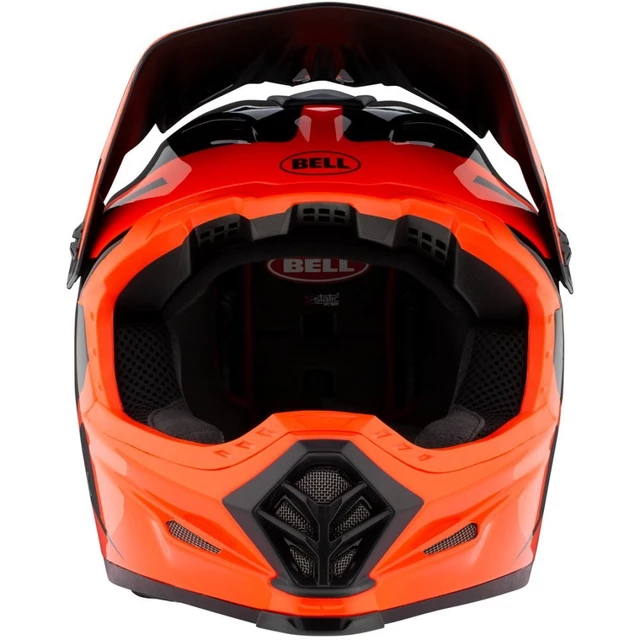 Motocross Helmet BELL Moto-9 - Orange-Black, S(55-56)