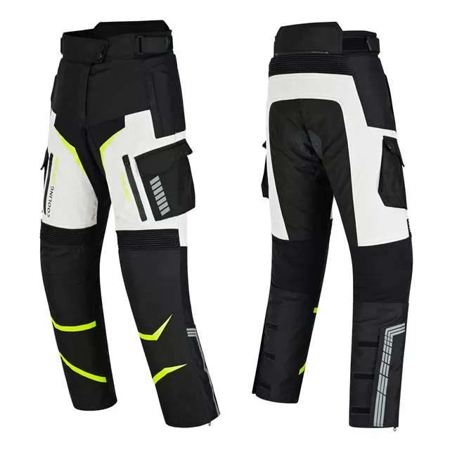 Dámské moto kalhoty W-TEC Warao Lady - černo-modrá