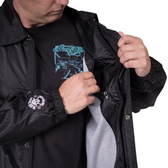 Men’s Jacket Black Heart Ace Of Spades - Black