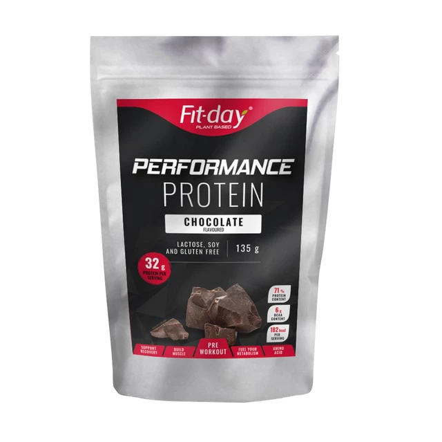 Proteínový nápoj Fit-day Protein Performance 135 g - vanilka