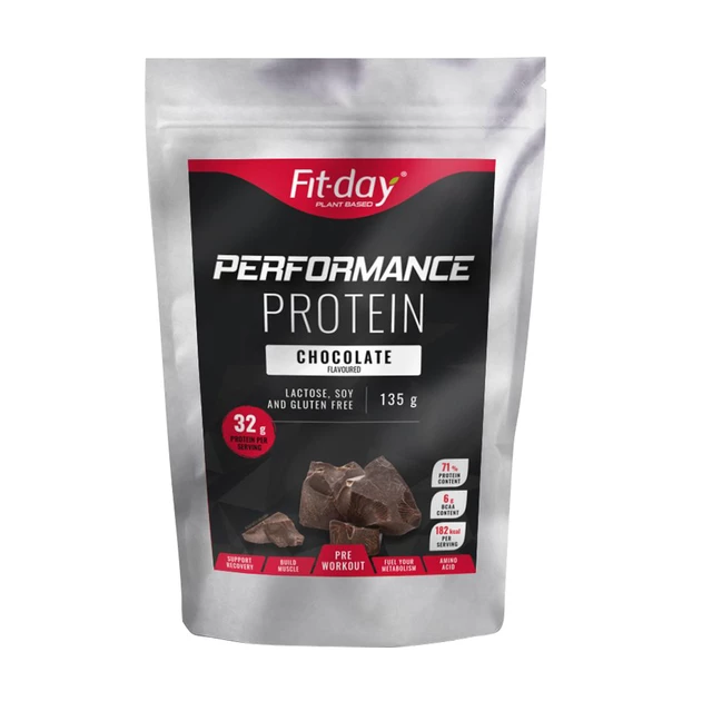 Proteínový nápoj Fit-day Protein Performance 135 g - jahoda