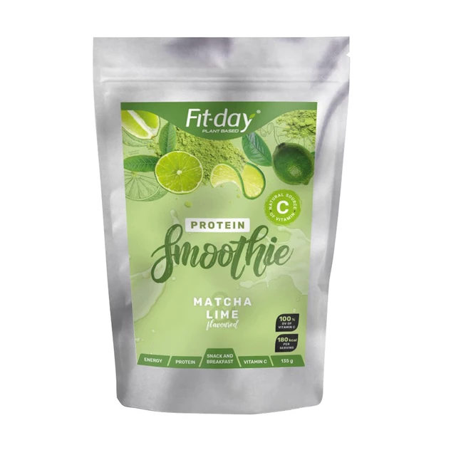 Proteínový nápoj Fit-day Protein Smoothie 135 g - jahody v čokoláde