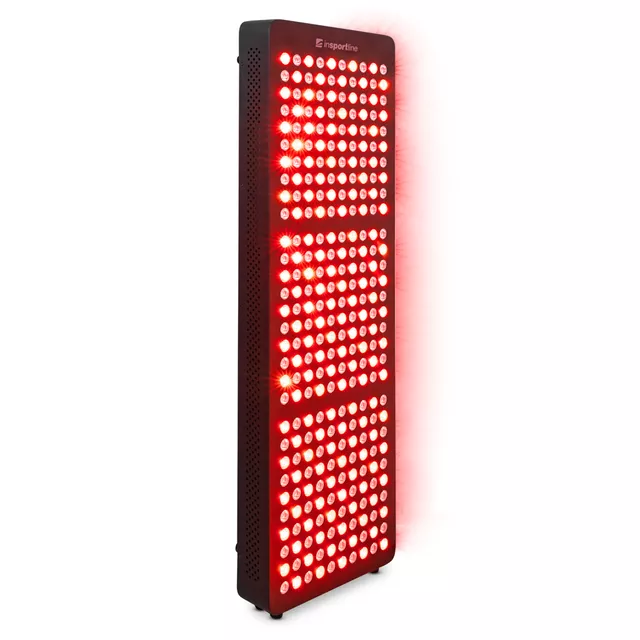 Infračervený LED panel inSPORTline Lustar - 300 LED - černá
