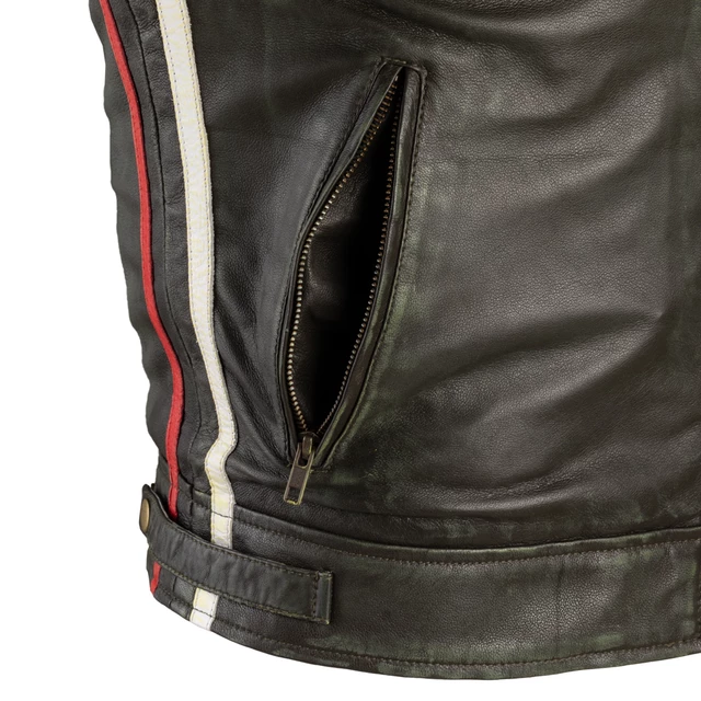 Men’s Leather Motorcycle Jacket B-STAR Zagiatto