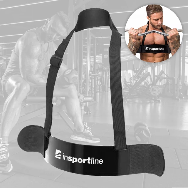 Biceps Isolator inSPORTline Bicipi - Black - Black