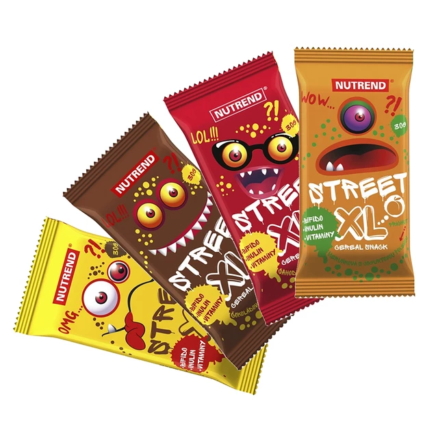 Svačinový box Nutrend Street XL 8 x 30 g