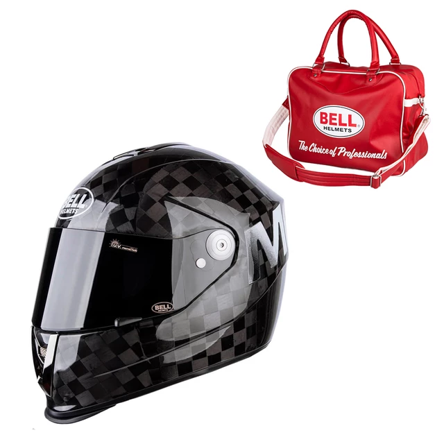 Moto prilba BELL M6 Carbon Square Solid Matte - XL (61-62)