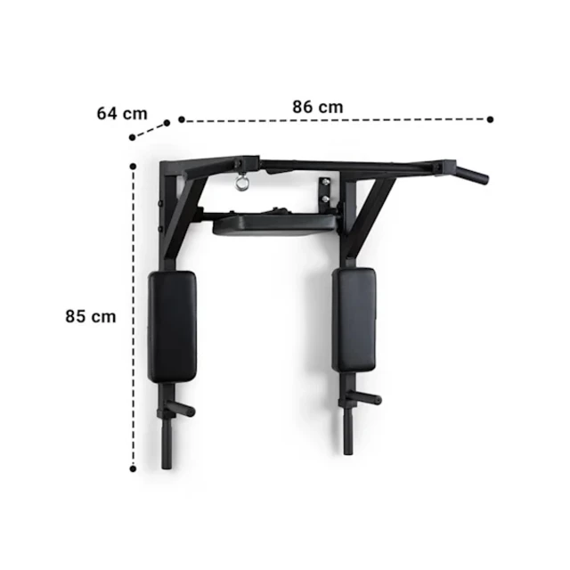 Nástenné bradlá 2v1 KLARFIT Bouncer