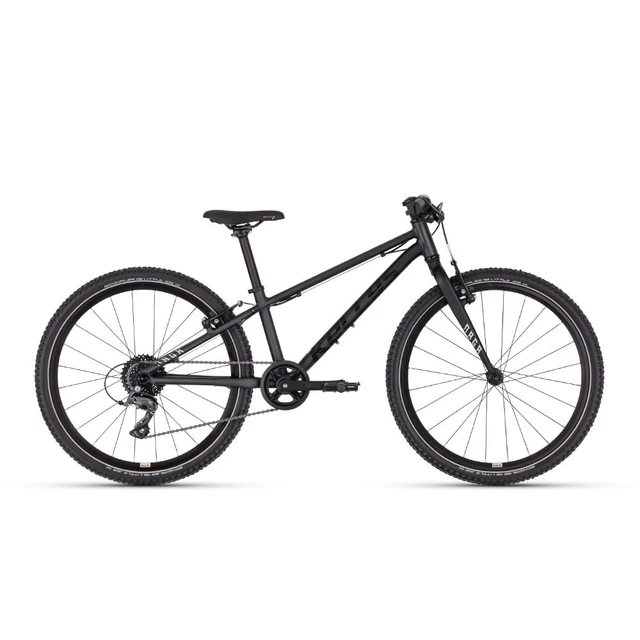 Juniorské kolo KELLYS NAGA AIR 70 24" - model 2025 - černá