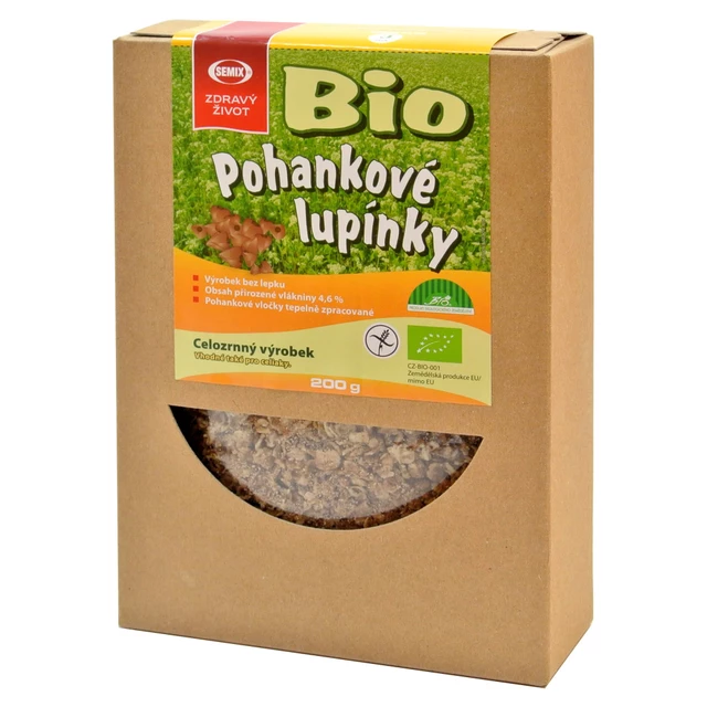 Organic buckwheat flakes