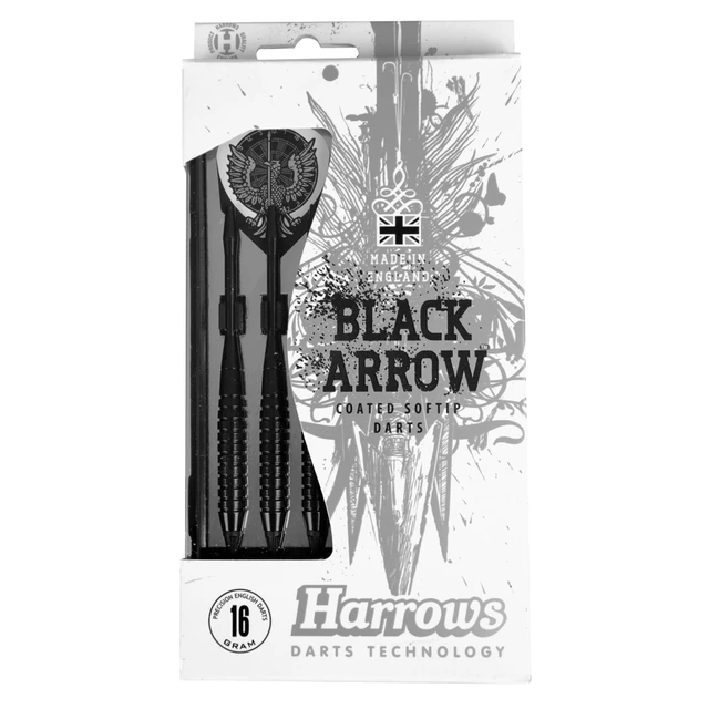 Šípky Harrows Black Arrow 3ks