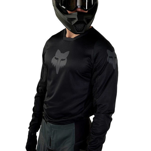 Motocross Jersey FOX 180 Blackout - Black