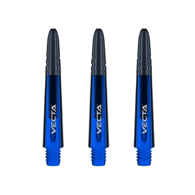 Winmau Vecta Kurze Griffe - orange - blau