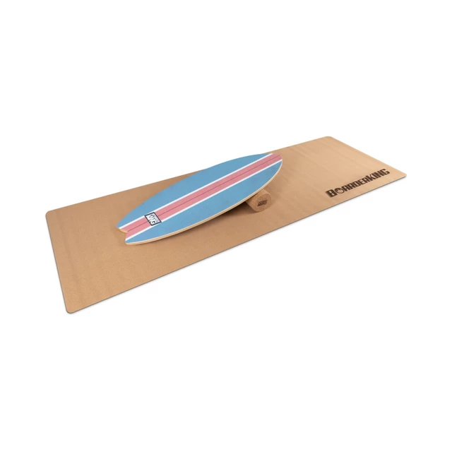 Balance Board BoarderKING Wave - Wood - Blue