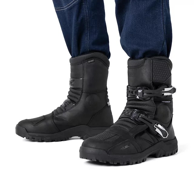 Moto boty W-TEC Lougamax CE - hnědá
