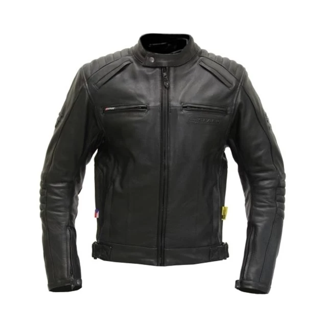 Motorradjacke Spark Brono - schwarz