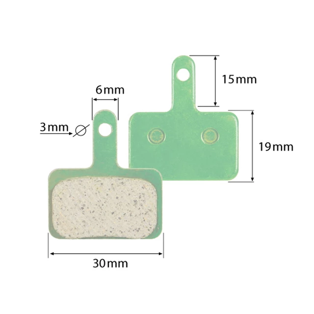 Bremsbeläge für Elektroroller W-TEC Billar (Paar)