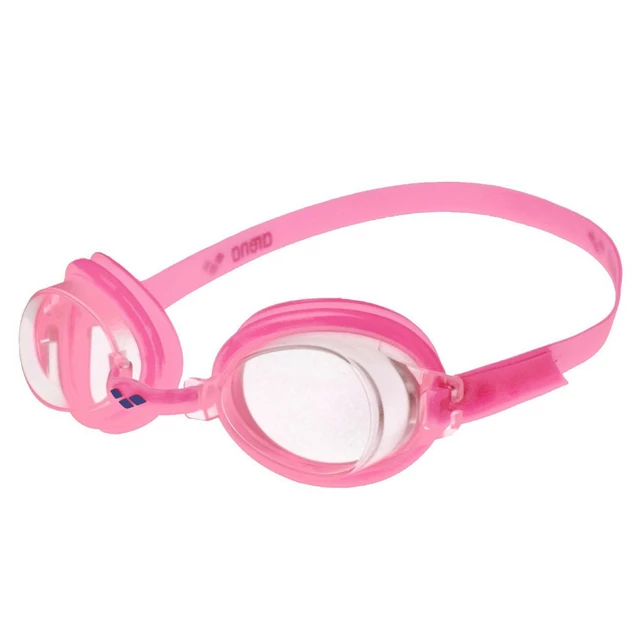 Detské plavecké okuliare Arena Bubble 3 JR - smoke-lime - clear-pink