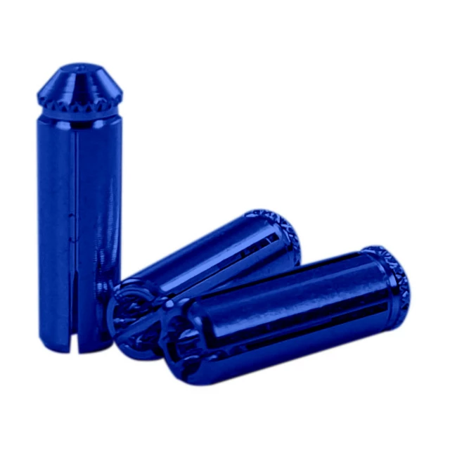 Flight Protector Bull’s Aluminum – 3-Pack - Blue - Blue