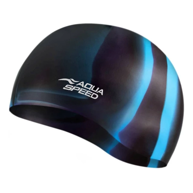 Plavecká čiapka Aqua Speed Bunt - Black/Blue - Black/Blue