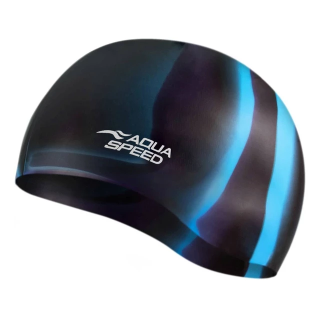 Plavecká čepice Aqua Speed Bunt - Black/Blue