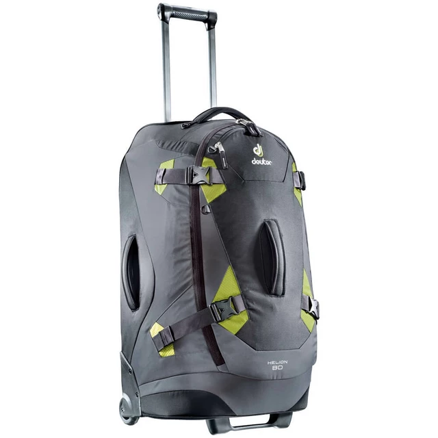 Travel Bag DEUTER Helion 80 - Black-Green - Black-Green