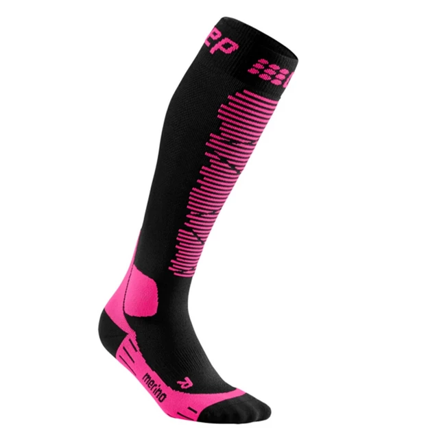 Women’s Compression Ski Socks CEP Merino