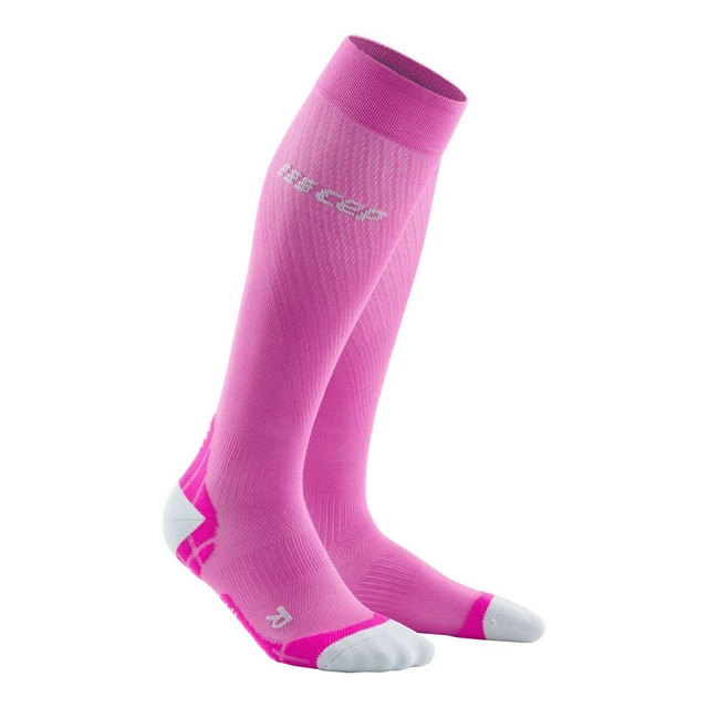 Women’s Compression Running Socks CEP Ultralight - Pink