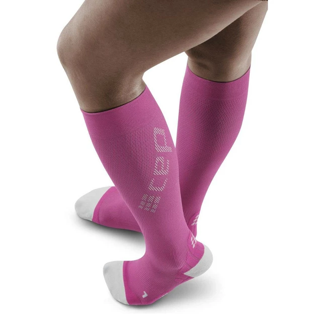 Women’s Compression Running Socks CEP Ultralight - Pink