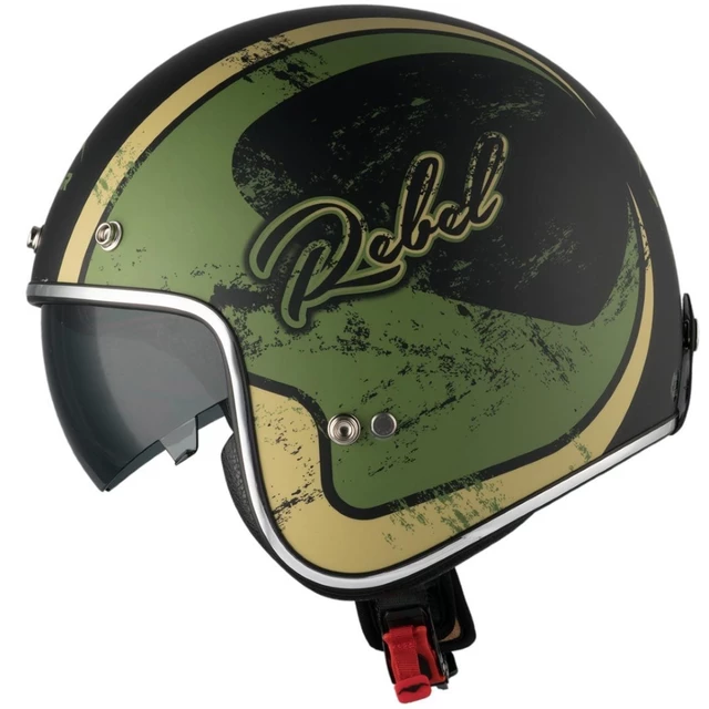 Motorcycle Helmet Vemar Chopper Rebel - XL (61-62)