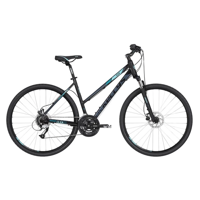 Women’s Cross Bike KELLYS CLEA 90 28” – 2019 - Black Aqua