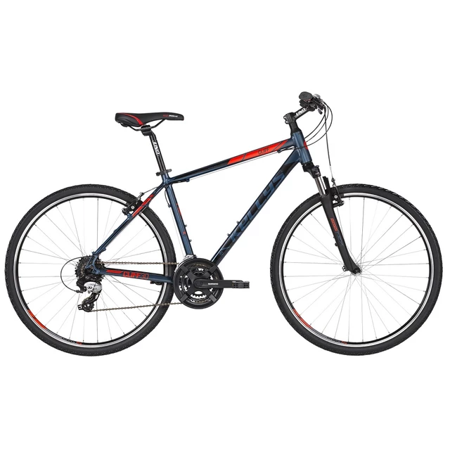 Men’s Cross Bike KELLYS CLIFF 30 28” – 2019 - Blue Red, S (17'') - Blue Red