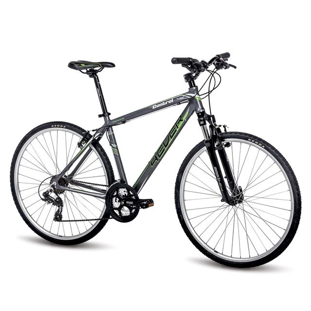 Pánsky crossový bicykel 4EVER Control 28" - model 2016 - šedo-zelená
