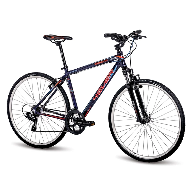 Men’s Cross Bike 4EVER Control 28” – 2016 - Blue-Red - Blue-Red