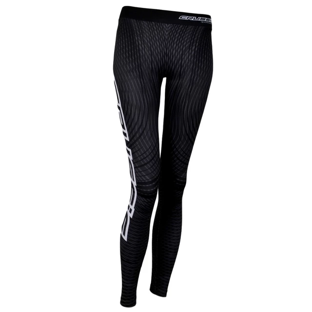 CRUSSIS Damen Leggings schwarz - schwarz