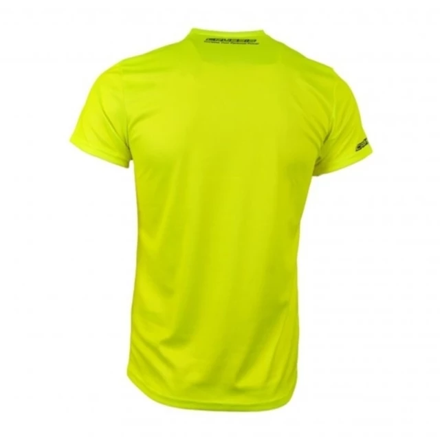 CRUSSIS Herren Shirt mit kurzen Ärmeln fluo gelb