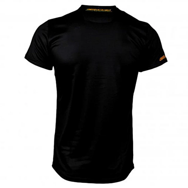 Men’s Short Sleeved T-Shirt CRUSSIS Black-Orange