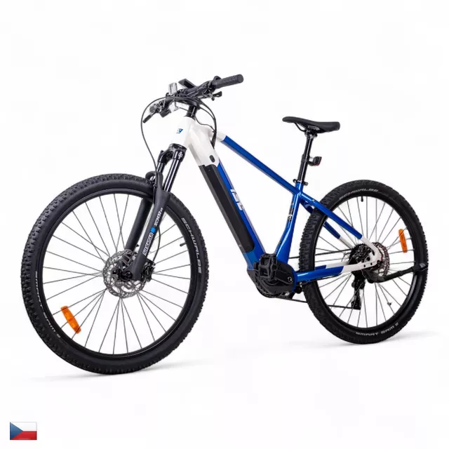 Horské elektrokolo ISL Tachion 630Wh 29" - model 2025 - Graphite Neon, 19" (175-185 cm) - Polar Blue
