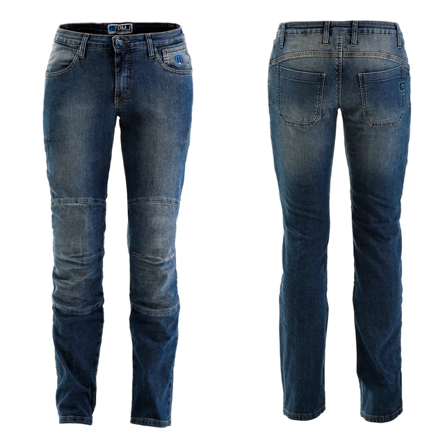 PMJ Carolina Damen-Motorradjeans - blau - blau