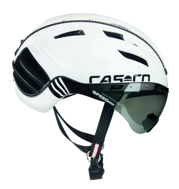 CASCO SPEEDster-TC plus országúti és triatlon kerékpár sisak - fekete-fehér