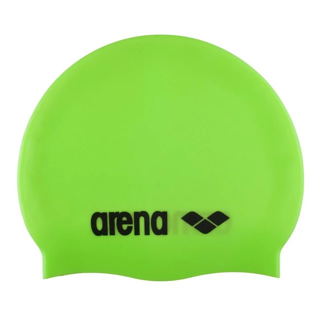 Plavecká čapica Arena Classic Silicone JR - modrá - lime