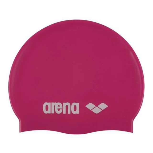 Plavecká čapica Arena Classic Silicone JR - ružová - ružová